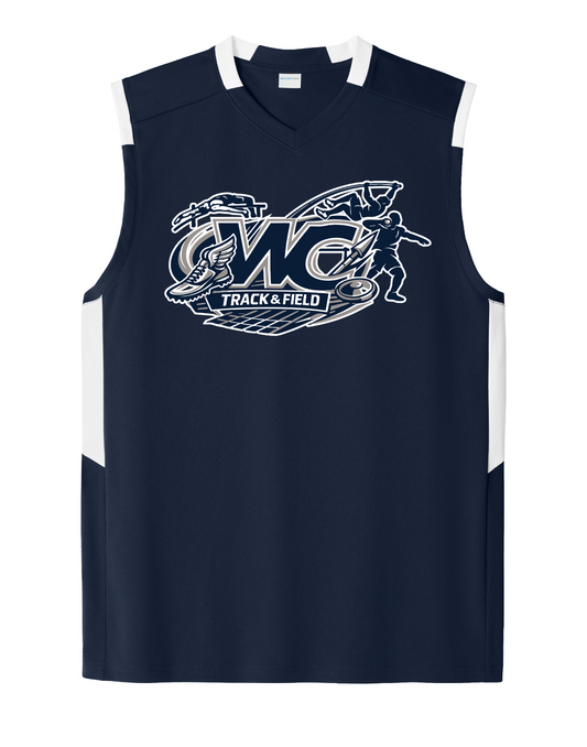 Sport-Tek Men's Club Sleeveless V-Neck