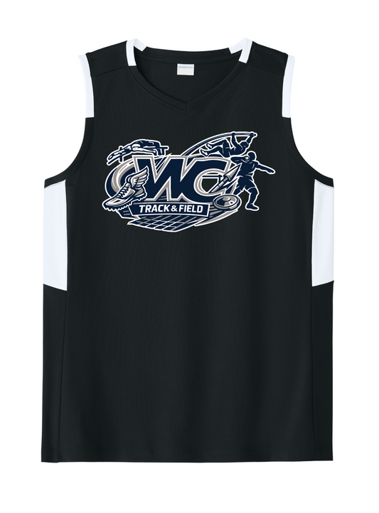 Sport-Tek Women's Club Sleeveless V-Neck